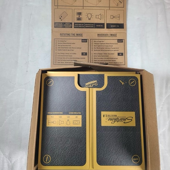 🎥NEW SMARTPHONE PROJECTOR 2.0 MOBILE PHONE HOME THEATER CINEMA - Picture 3 of 4